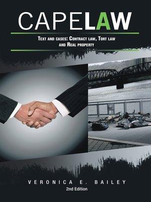 cover image of Cape Law